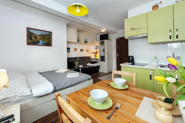 Cosy Studio Apartment Cracovie Extérieur photo